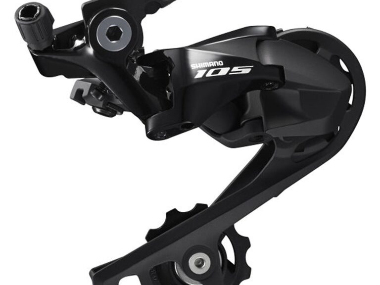 Achterderailleur 11-speed Shimano 105 RD-7000 met korte kooi - directe montage - zwart