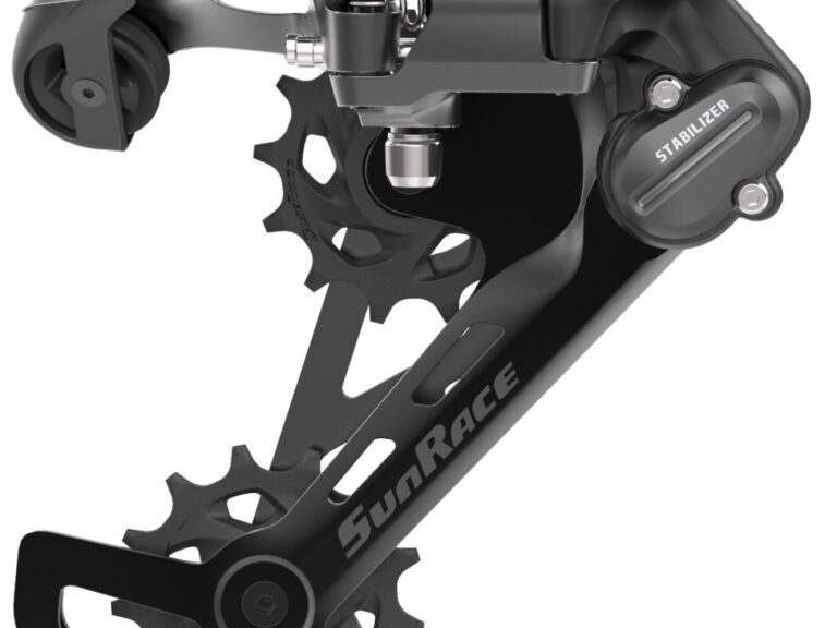Achterderailleur 10/11/12-speed Sunrace RDMX600 met middellang kooi - directe montage - Zwart