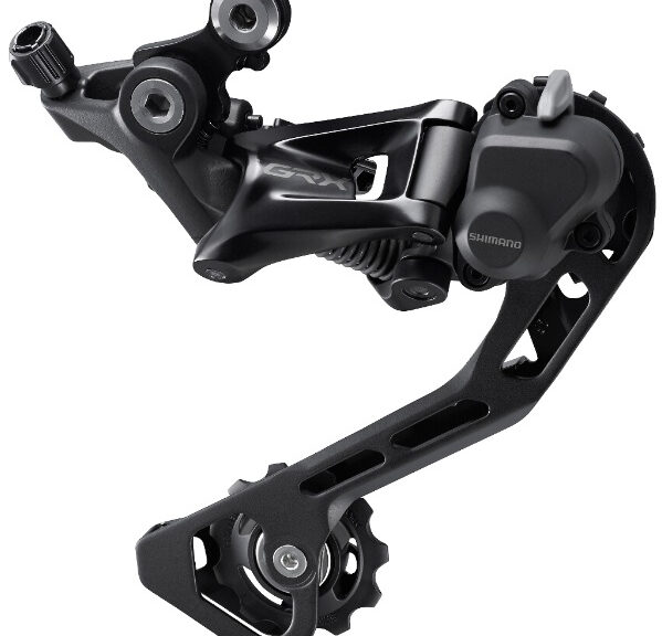 Achterderailleur 10-speed Shimano GRX RD-RX400 top normal - direct mount - Zwart