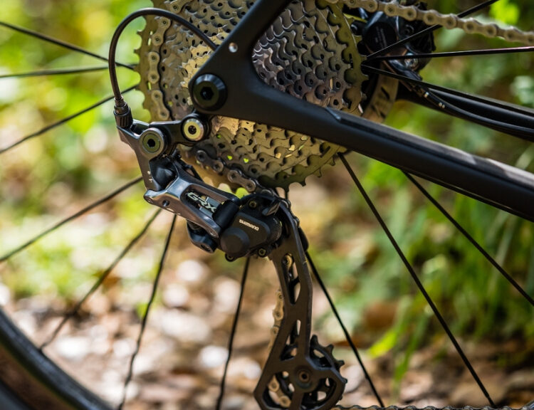 Achterderailleur 11-speed Shimano GRX RD-RX810 top normal - direct mount - Zwart