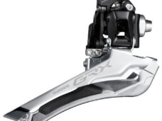 Voorderailleur 2 x 10-speed Shimano GRX FD-R400 down pull - direct mount 46T  - Zwart/Zilver