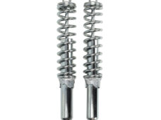 DMP schokbrekerset 280mm chroom voor Puch en Tomos brommer