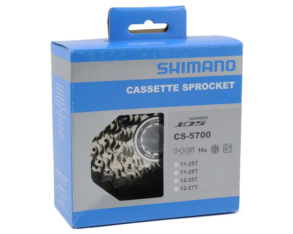 Cassette 10 speed Shimano 105 CS-5700 11-25T