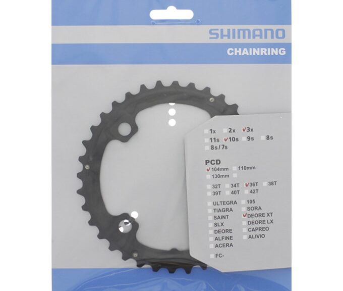 Kettingblad 36T Shimano Deore XT FC-T781 36T-AL