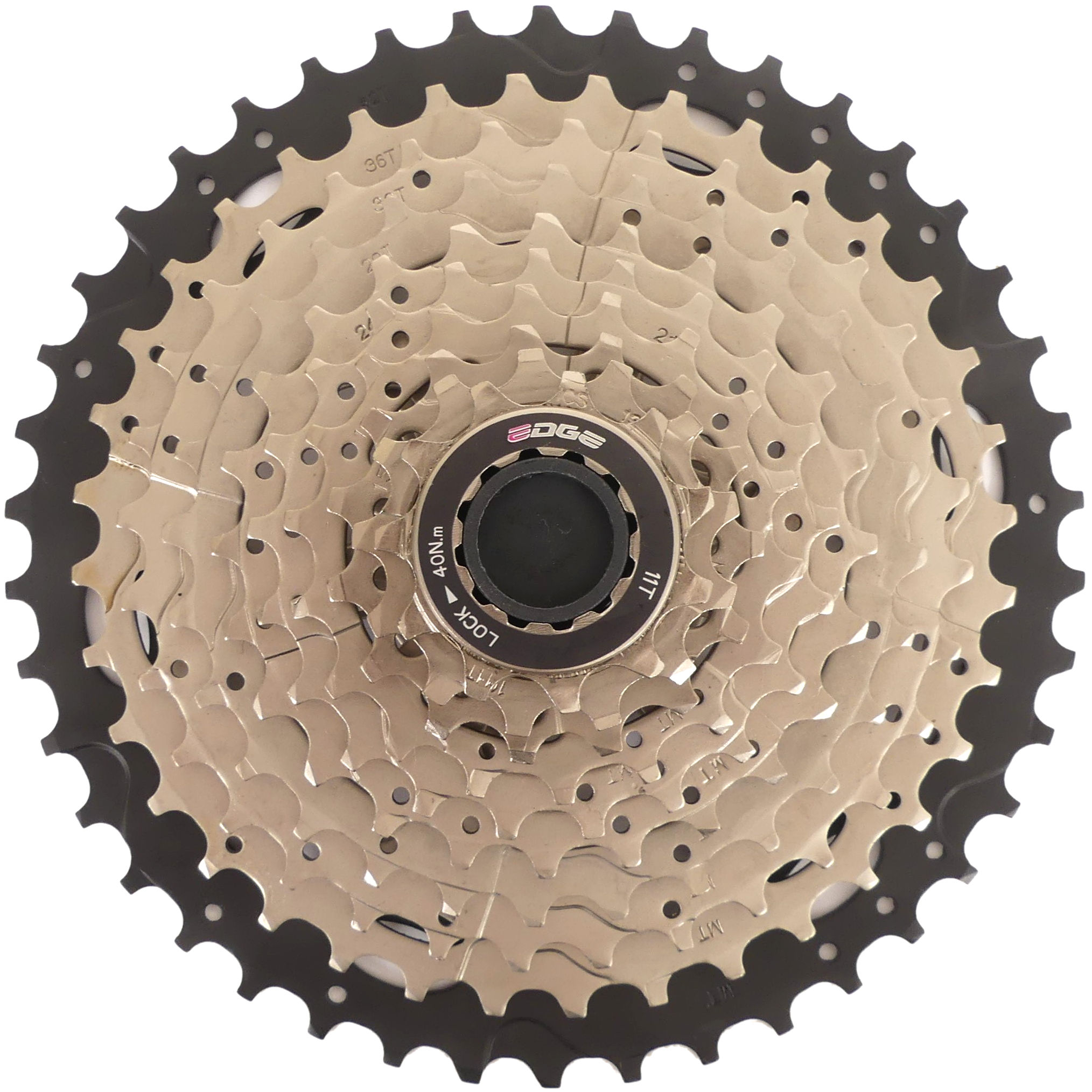 Cassette 10 speed Edge CS-M6010 11-42T - zilver/zwart - Afbeelding 2