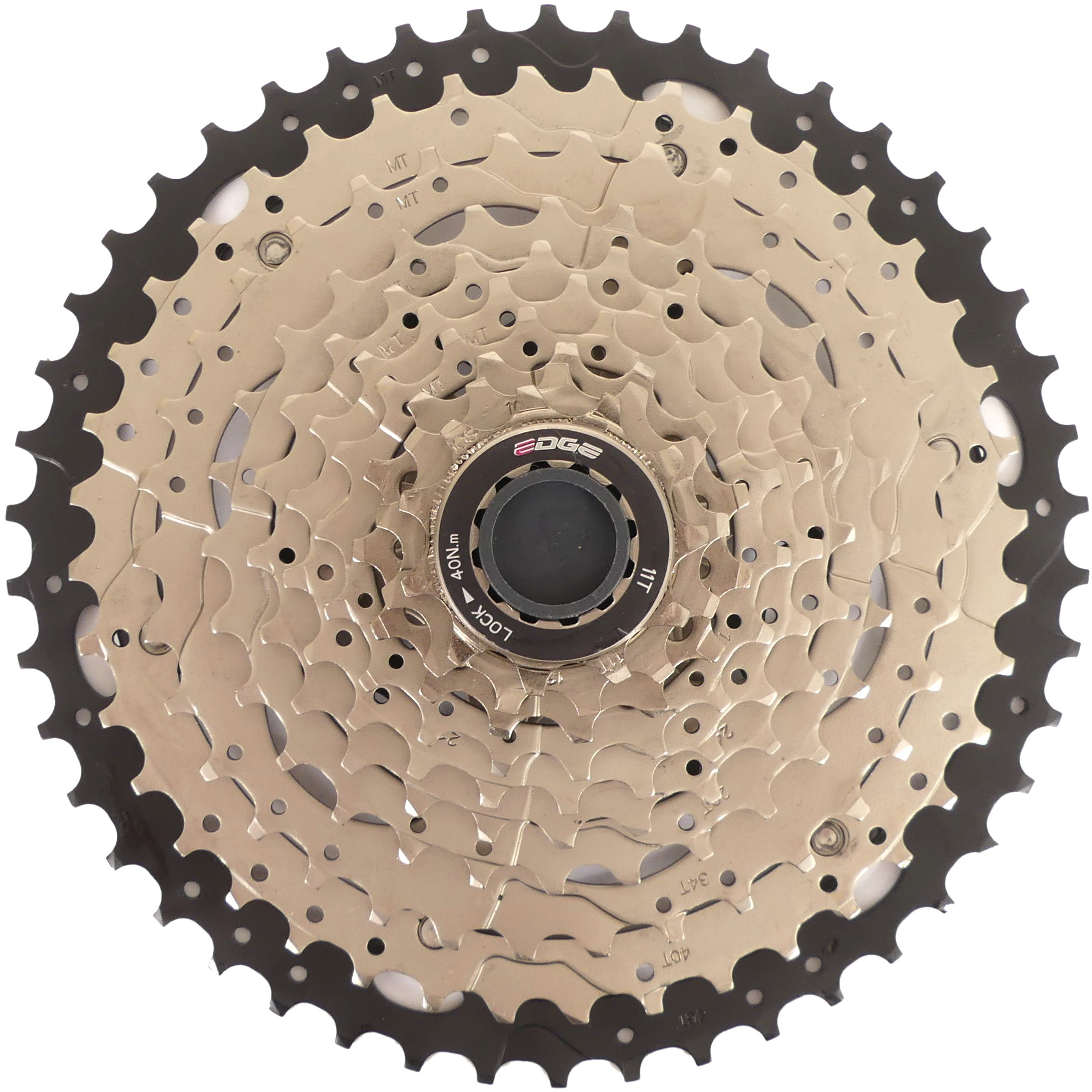 Cassette 10 speed Edge CS-M6010 11-46T -zilver/zwart - Afbeelding 2