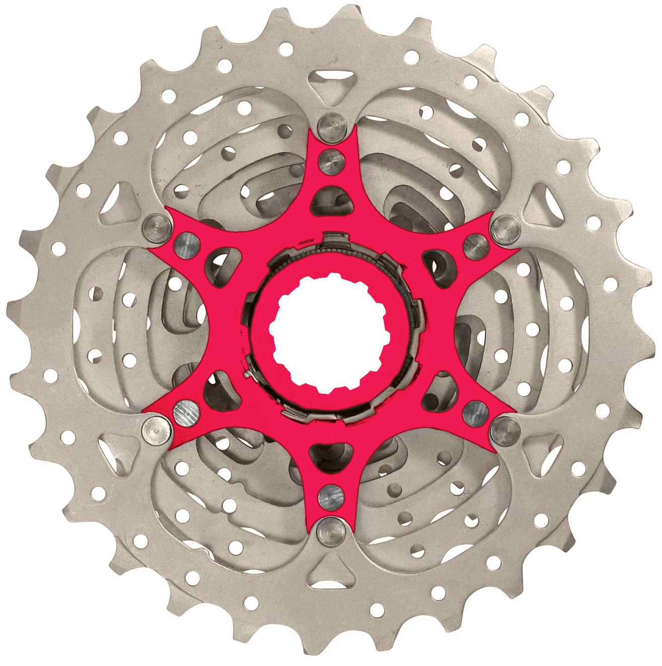 Cassette 10 speed Sunrace CSRX0 11-32T - metallic - Afbeelding 2