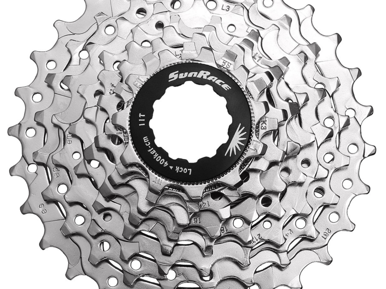 Cassette 8 speed Sunrace CSR86 12-25T - zilver