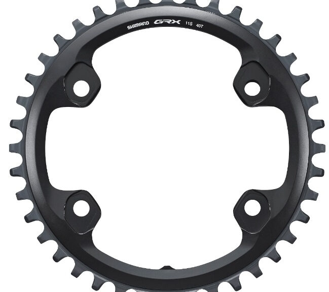 Kettingblad 40T Shimano GRX FC-RX810 1x11 speed - zwart