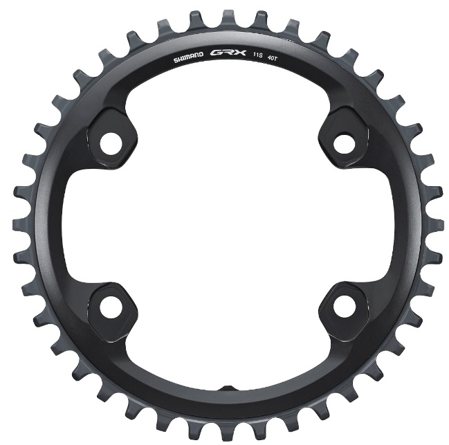 Kettingblad 40T Shimano GRX FC-RX810 1x11 speed - zwart