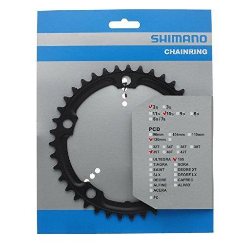 Kettingblad 39T Shimano 105 FC-5700 - zwart - Afbeelding 2
