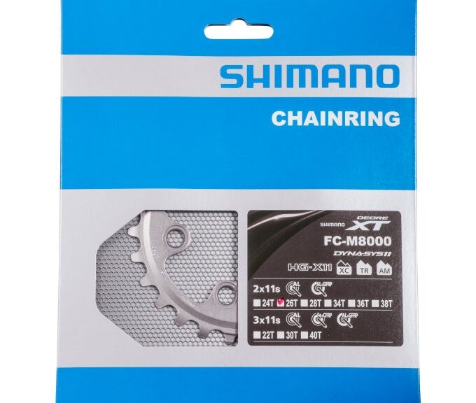Kettingblad 26T Shimano XT FC-M8000 2x11 speed