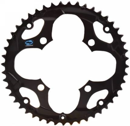 Kettingblad 48T Shimano Alivio FC-M411 voor kettingbeschermer - zwart
