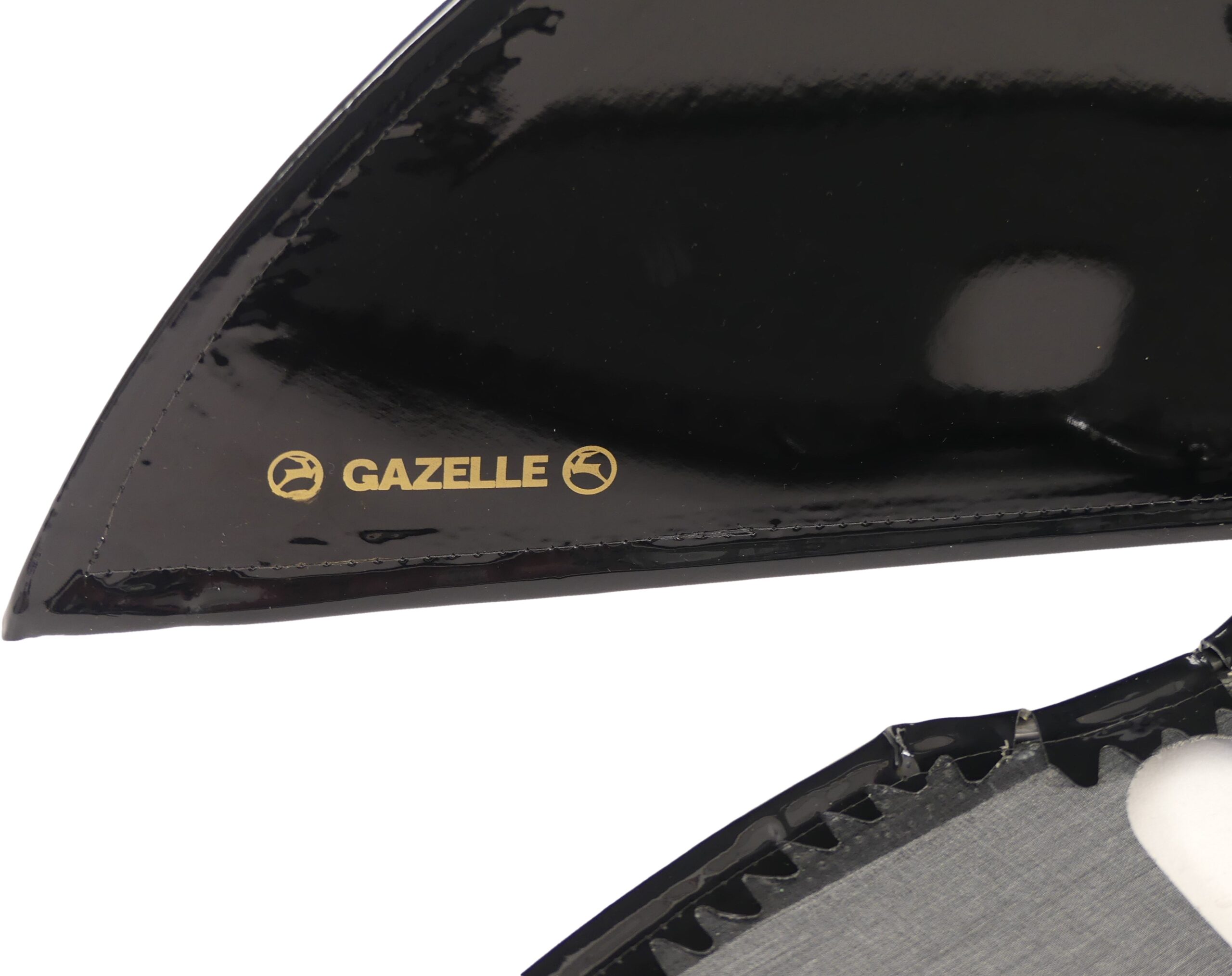 Jasbeschermerset 28" Gazelle lakdoek - zwart - Afbeelding 3