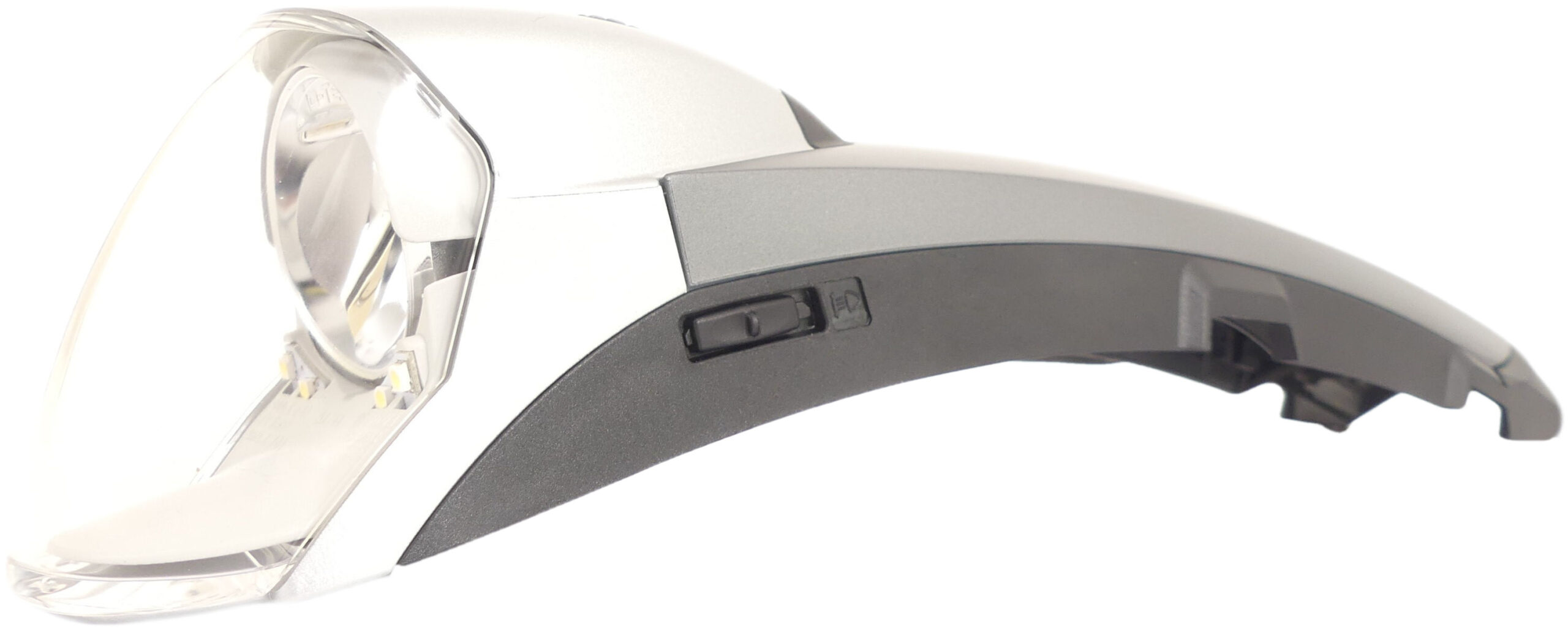 Koplamp Gazelle Fendervision met met daglichtsensor voor naafdynamo - zwart/zilver - Afbeelding 2