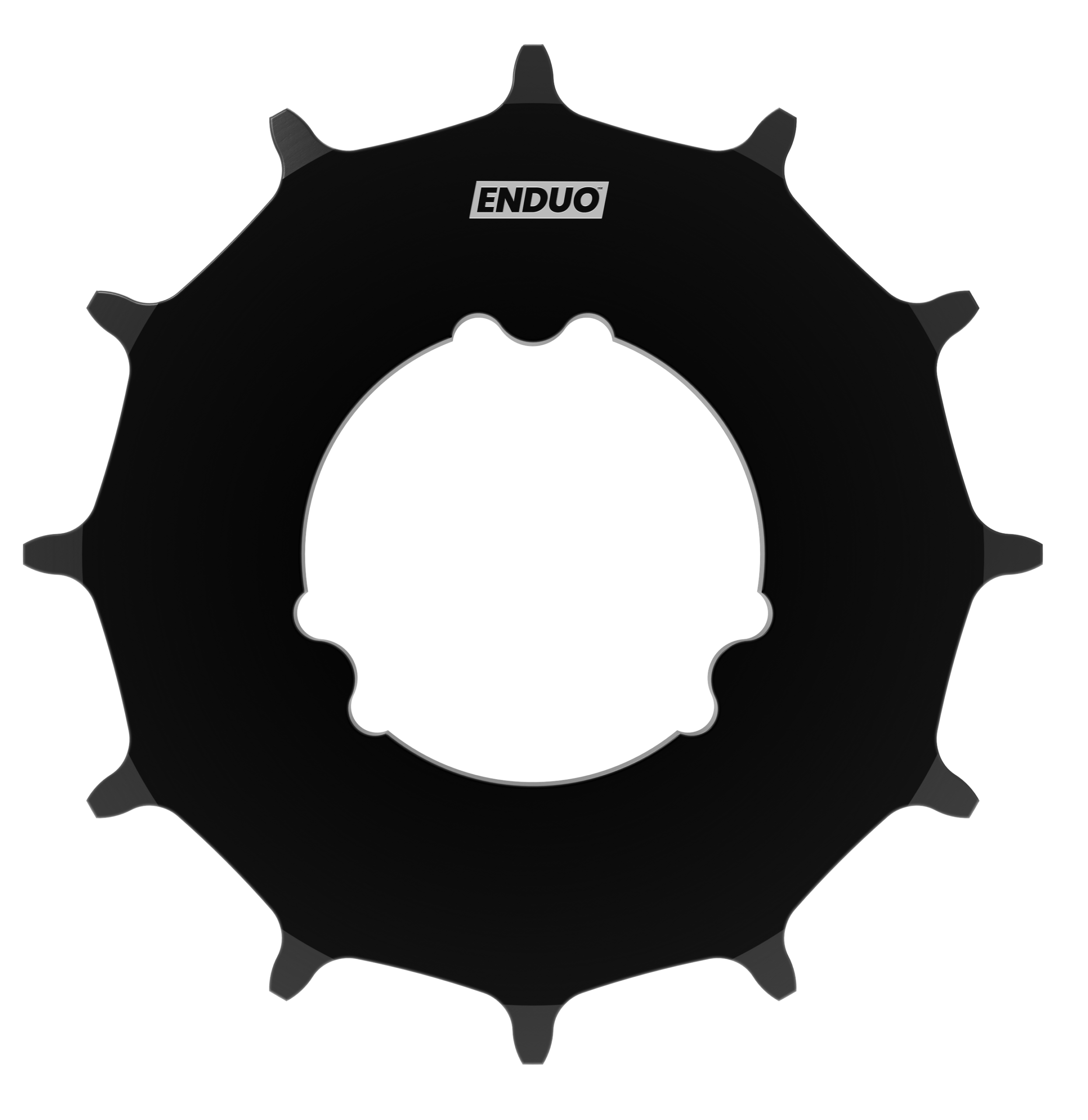 Tandwiel 24T Enduo Cargo Nexus Alfine - zwart