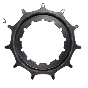 Tandwiel 26T Enduo Cargo Rohloff Cl-53.0 / 54.7 - zwart