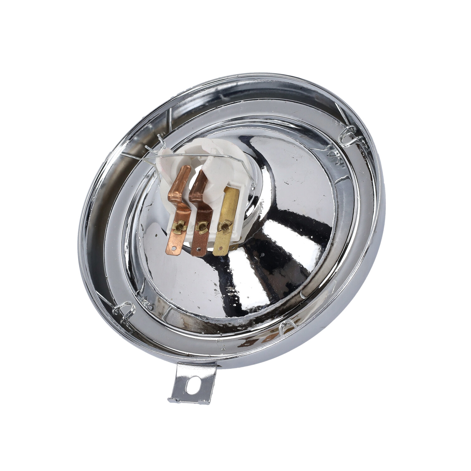 Koplamp Rond Zwart Puch Maxi, Puch - Afbeelding 2