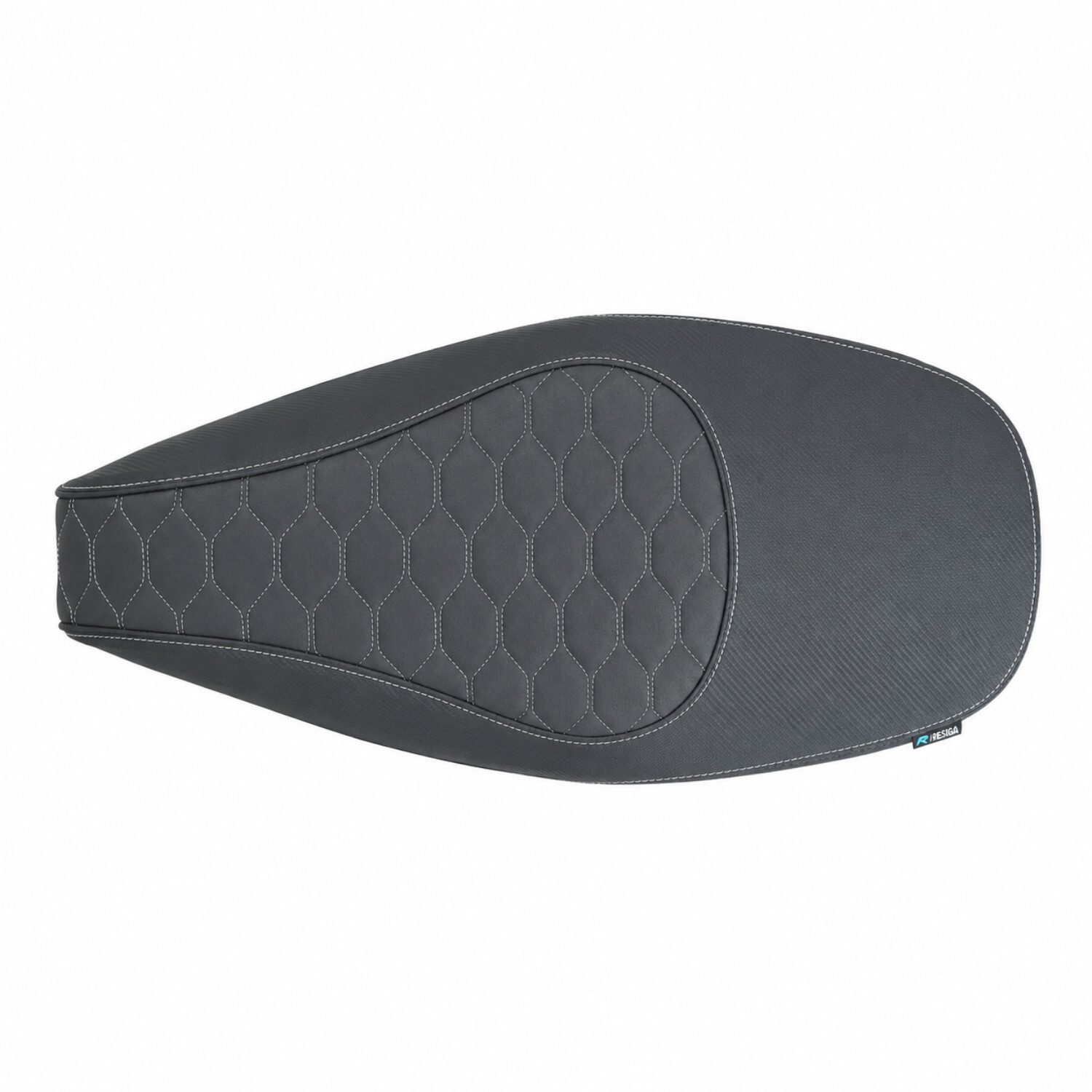 Buddydek Regia Alcantara Rs Carbon Vespa Zwart/wit Primavera, Sprint - Afbeelding 2