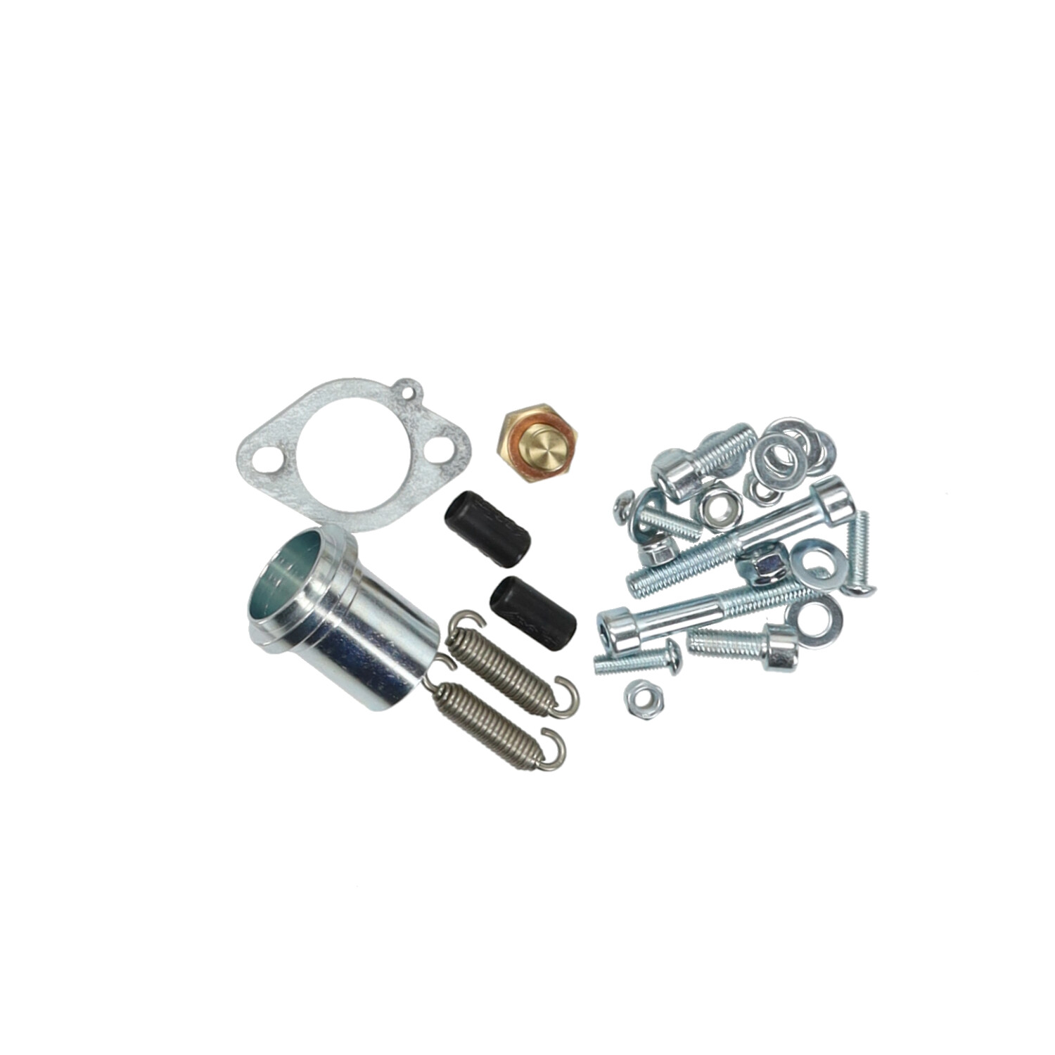 Uitlaat Polini Compleet Evolution Vespa 3v Zwart Lx125, Primavera 125/150 4t, Sprint 125/150 4t 190.2001=op=op - Afbeelding 2