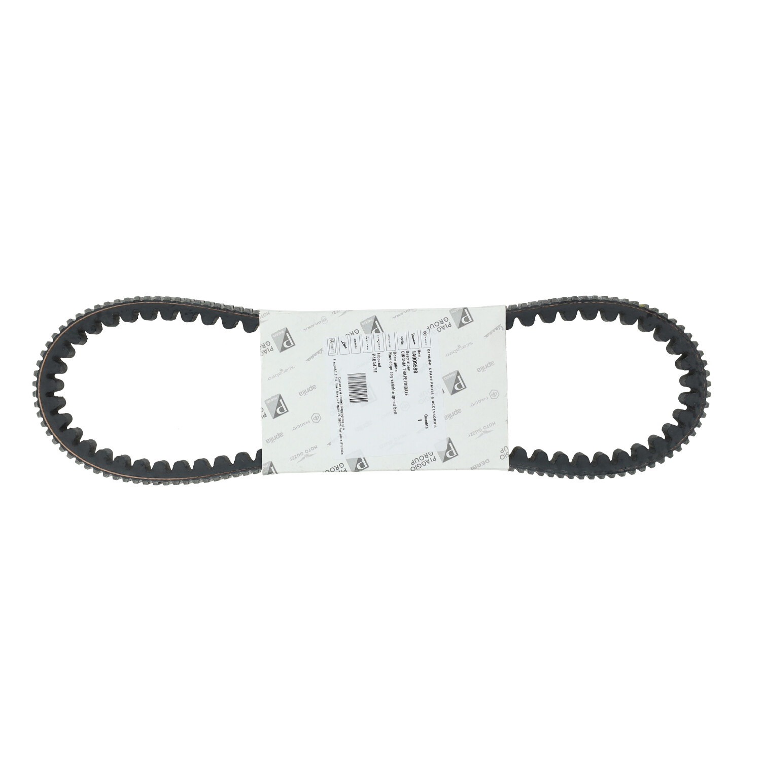 V-snaar Piaggio Origineel Hpe 2019 > Gts 300, Gtv, X7, X8, X9, Gts 250cc, Mp3-250cc, Mp3-300cc 1a009598 - Afbeelding 5