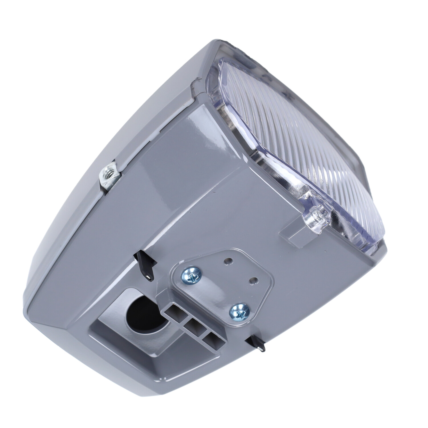 Koplamp Dmp Vierkant + Schakelaar A-kwaliteit 115mm Grijs Puch Maxi - Afbeelding 3