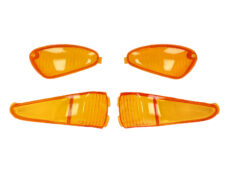 Knipperlichtglas set SP oranje 4pcs Gilera Runner 50/125/180