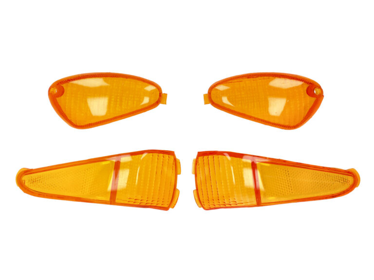 Knipperlichtglas set SP oranje 4pcs Gilera Runner 50/125/180