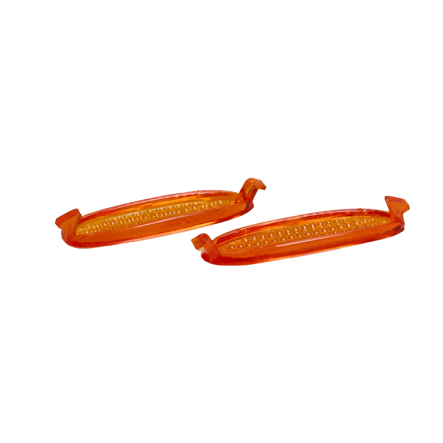 Reflector Stuurkap Set Oranje 2pcs Gilera, Runner, Runner 125cc 2t, Runner 180cc 2t - Afbeelding 3
