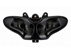 Koplamp e-mark origineel model H1,H7,T10 fitting smoke Gilera Runner 50/125/180, Runner 294382