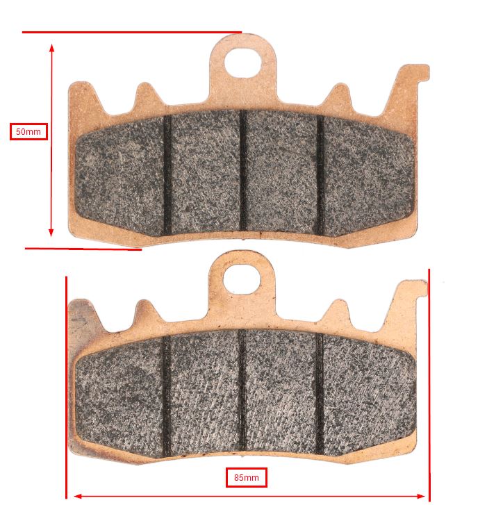 Remblokset Malossi Mhr Synthetisch Voor Ak550 6218043bs - Afbeelding 4