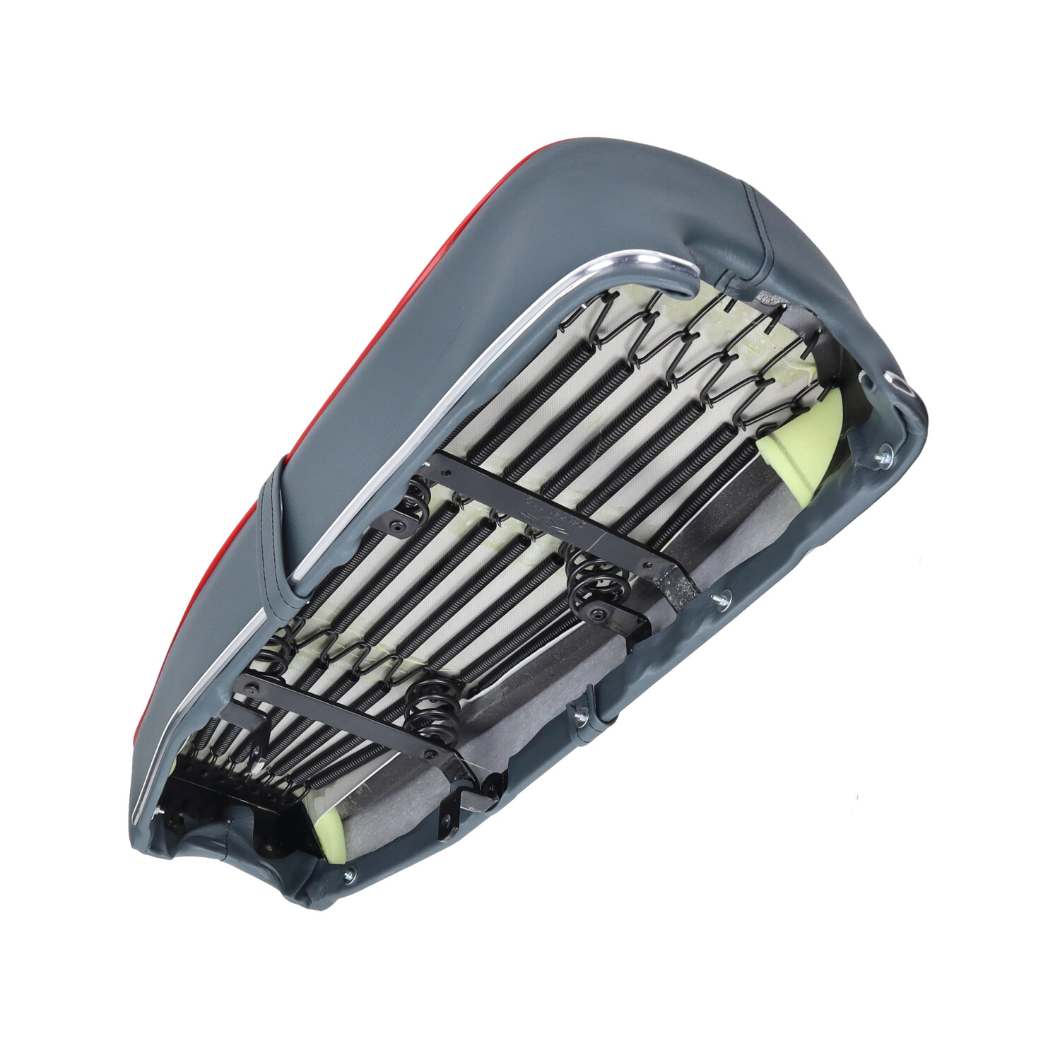 Buddyseat (made In Eu) Open Rode Bies K53 Grijs/creme Kreidler 27.94.99 - Afbeelding 3