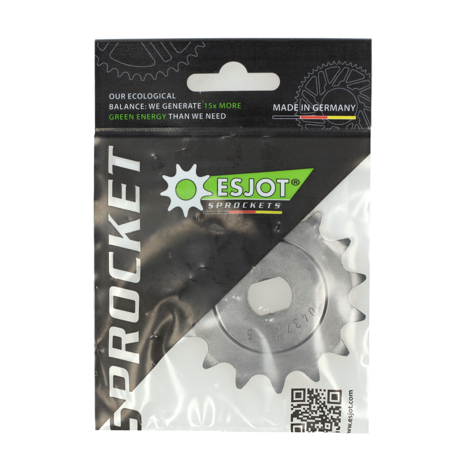 Voorkettingwiel Esjot 15T 1/4 Kreidler 5V 20-0437-15 - Afbeelding 4