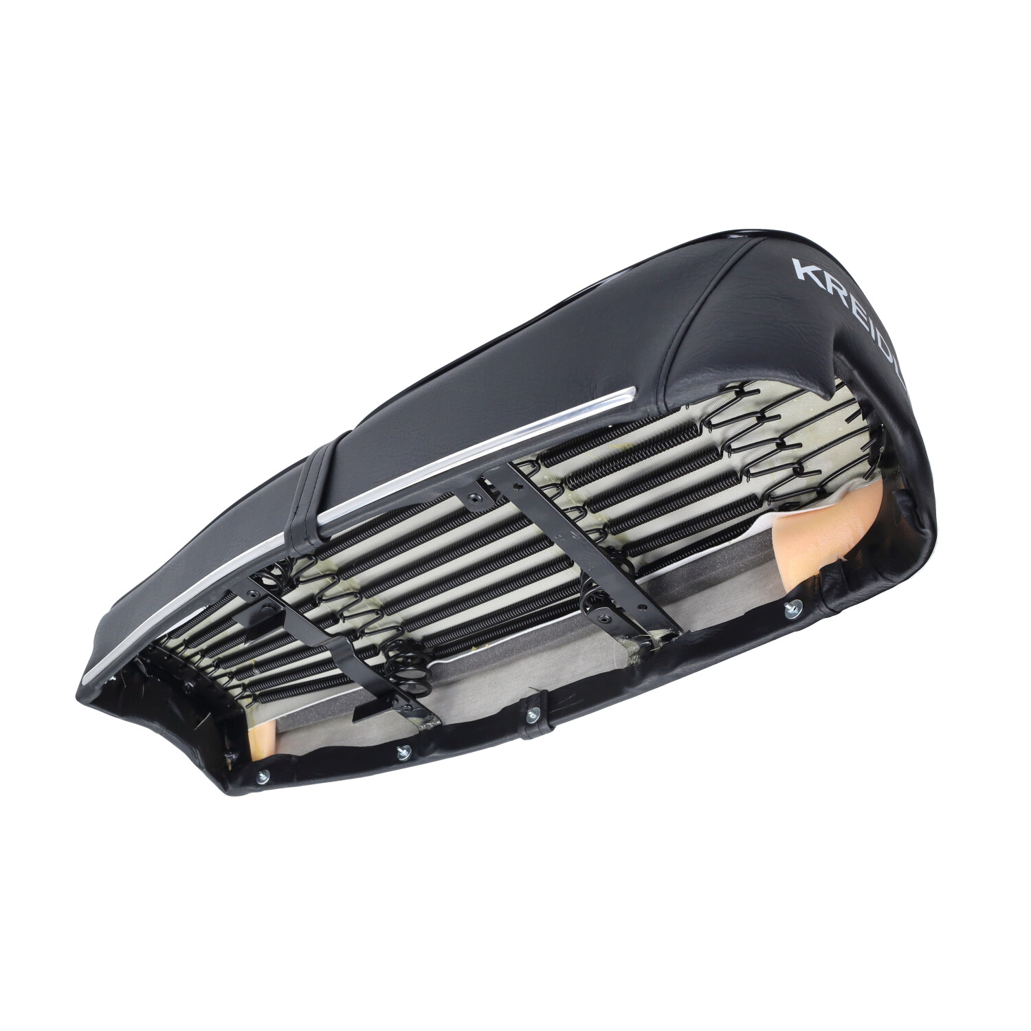 Buddyseat Model 1973 + Woord Open (made In Eu) Zwart Kreidler 27.94.92 - Afbeelding 3