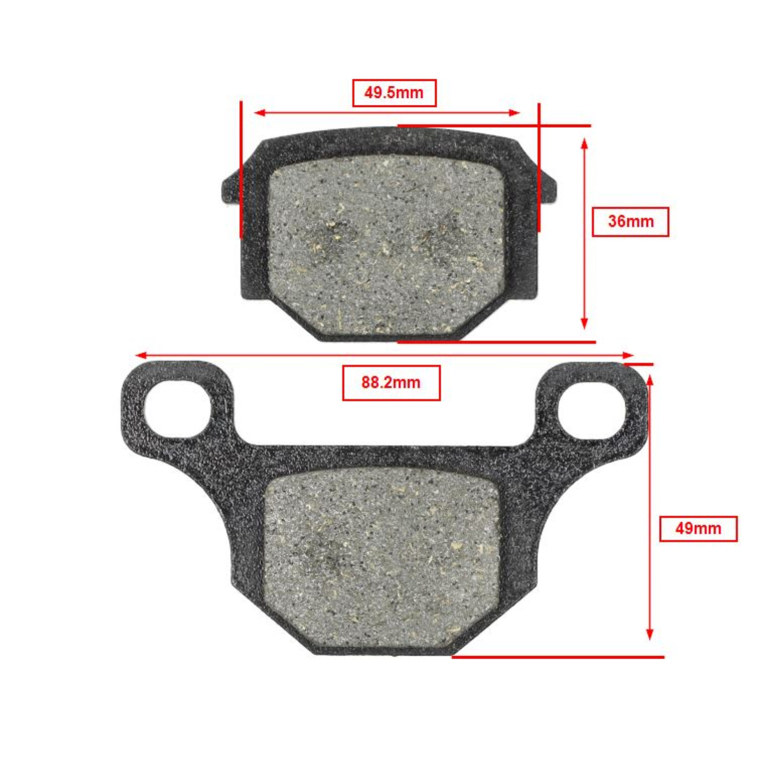 Remblokset Newfren 507, Gpr, Rieju, Rs2, Rs50 Fd0077 - Afbeelding 2