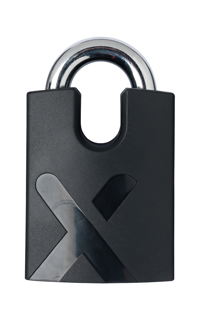 Kettingslot Axa Newton Promoto+ 4 100/10,5 met neopreen hoes - zwart - Afbeelding 3