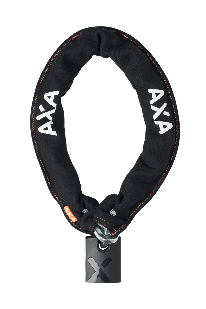 Kettingslot Axa Newton Promoto+ 4 100/10,5 met neopreen hoes - zwart - Afbeelding 4