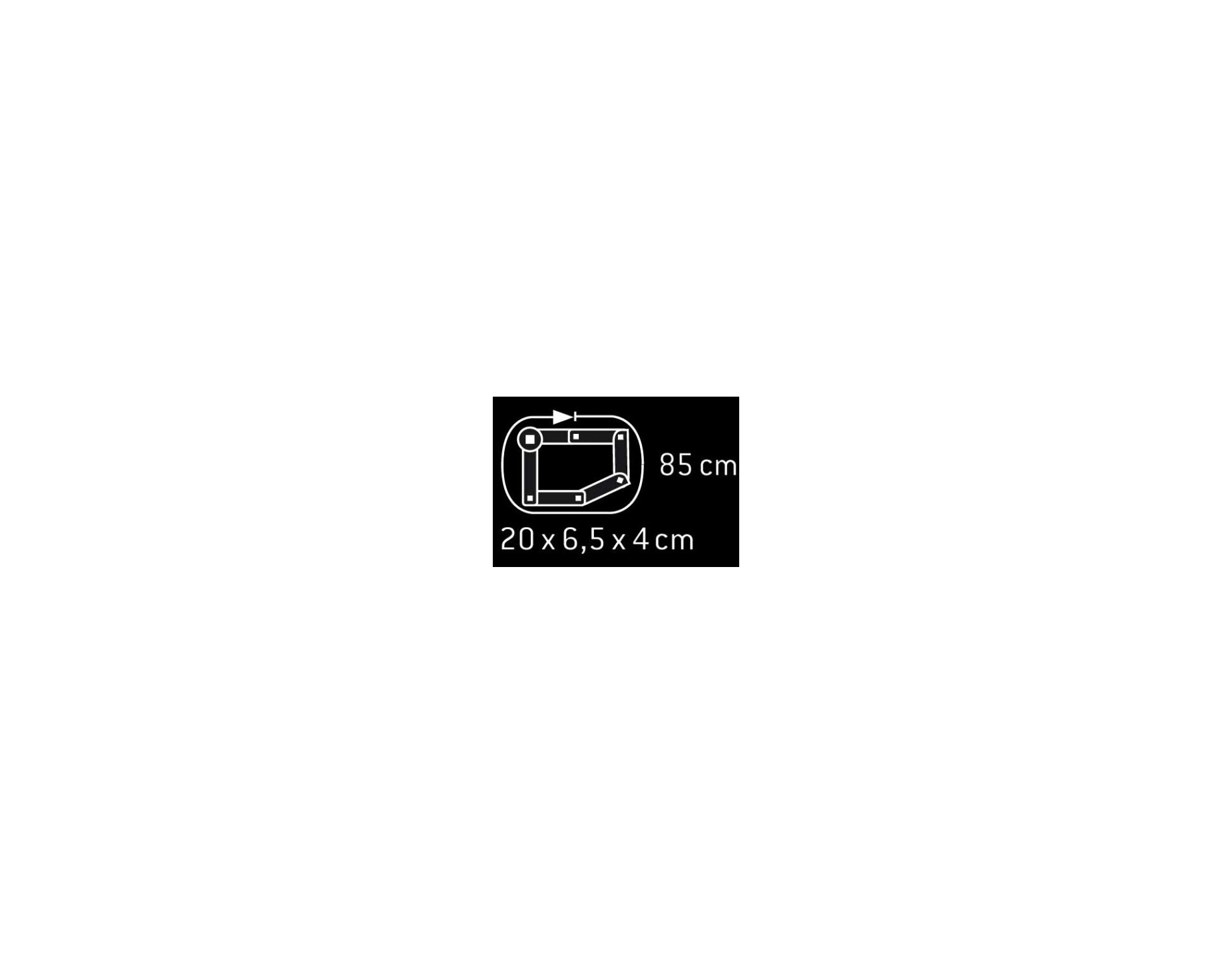 Vouwslot Trelock FS 455/85 Cops - zwart - Afbeelding 5