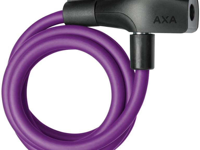 Kabelslot Axa Resolute 8-120 - royal purple