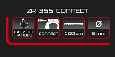 Insteekketting Trelock ZR355 Connect 150/6 - zwart - Afbeelding 2
