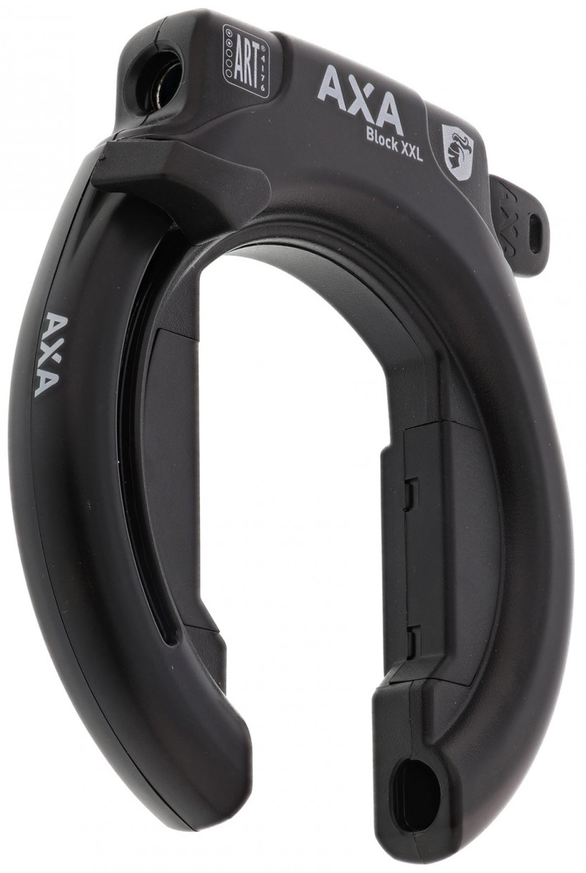 Ringslot Axa Block XXL - zwart (op kaart) - Afbeelding 2
