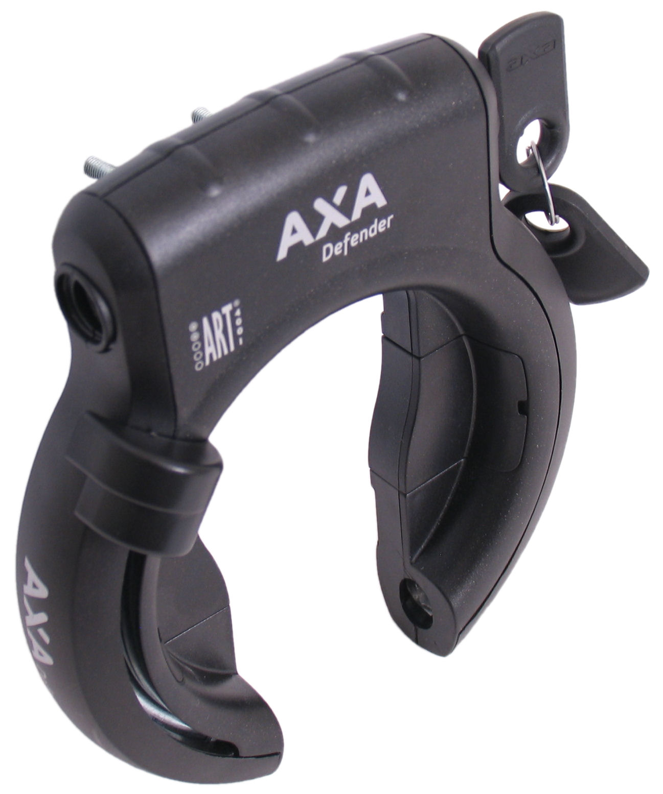Ringslot Axa Defender topbout bevestiging - zwart (werkplaatsverpakking) - Afbeelding 2