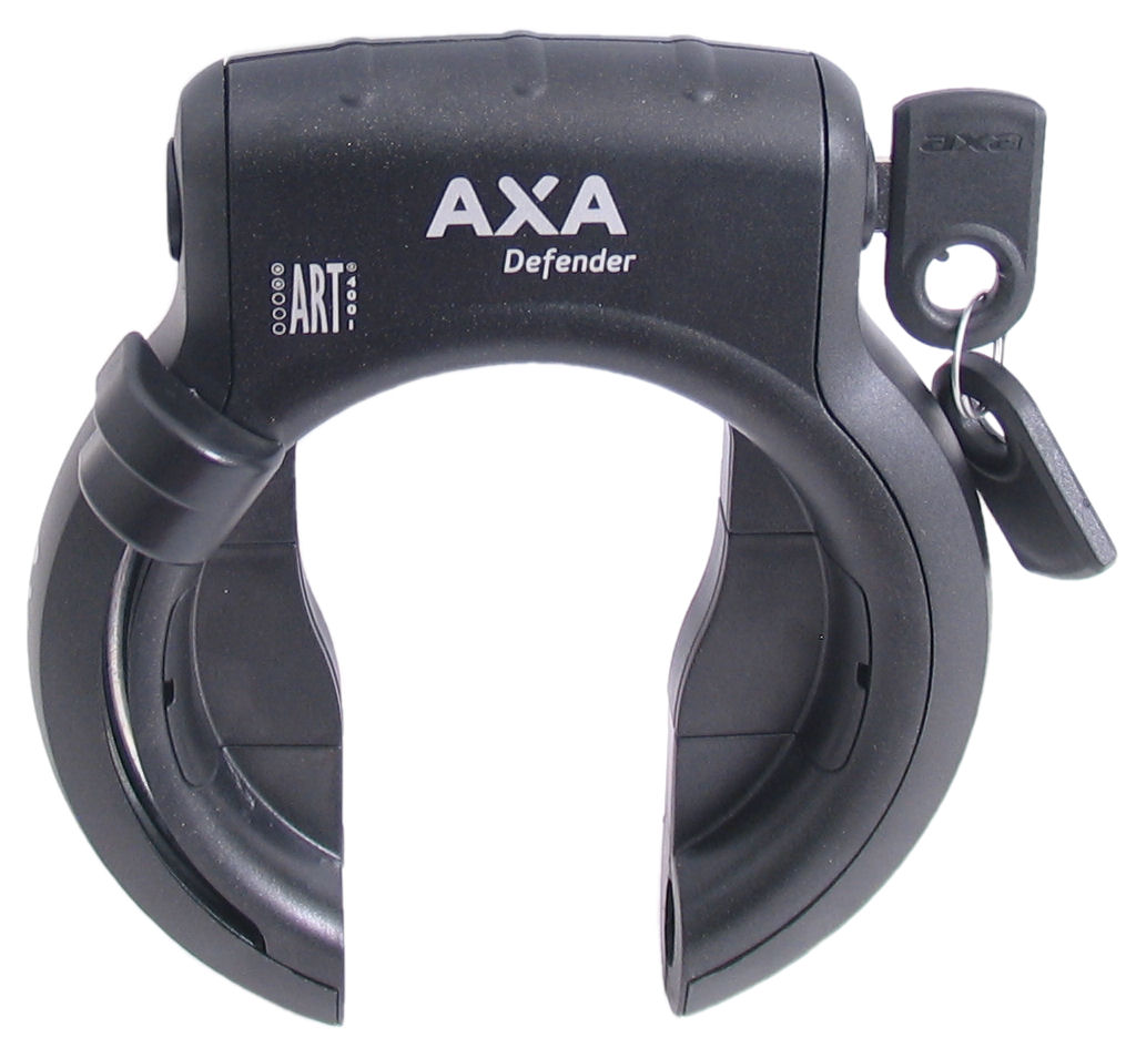 Ringslot Axa Defender topbout bevestiging - zwart (werkplaatsverpakking) - Afbeelding 3