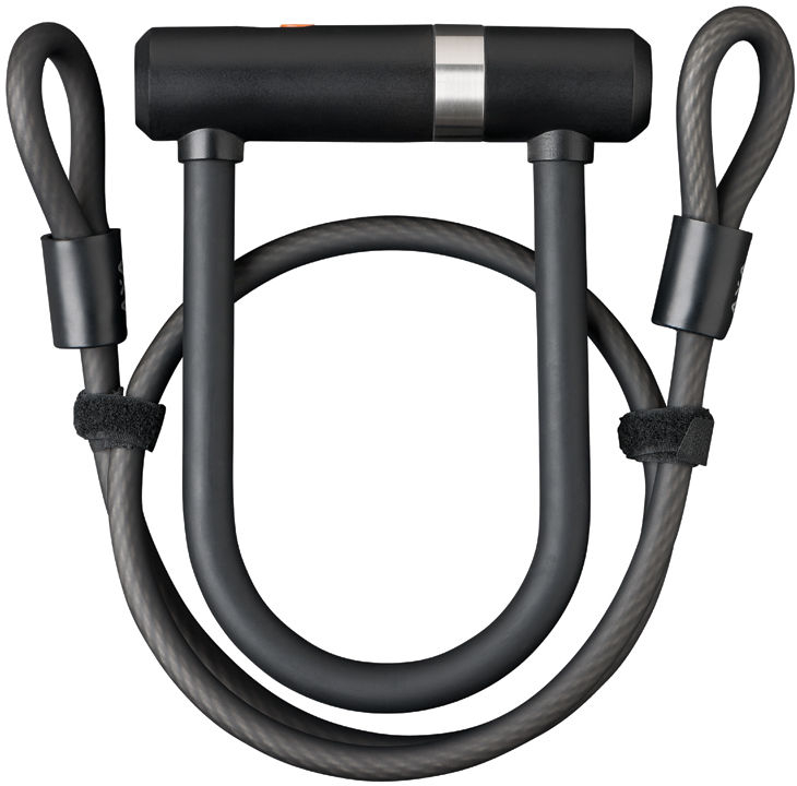 Beugelslot Axa Newton Pro Mini met kabel 100/10 - Afbeelding 2
