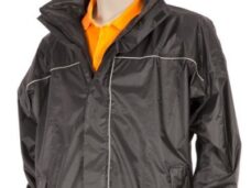 Regenjas Mirage Rainfall Jacket Luxury - maat M - zwart