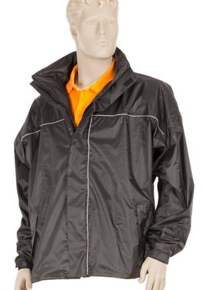 Regenjas Mirage Rainfall Jacket Luxury - maat M - zwart