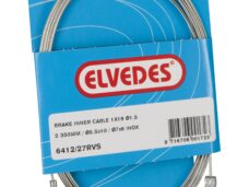 Rem binnenkabel Elvedes 2350mm RVS ø1,5mm V-nippel en T-nippel (op kaart)