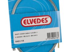 Schakel binnenkabel Elvedes 2250mm verzinkt Ø1,25mm Sturmey Archer / Torpedo N-nippel en T-nippel - Zilver