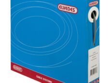 Rem buitenkabel Elvedes met teflon voering ø5,0mm / 30 meter - grijs (30 meter in doos)
