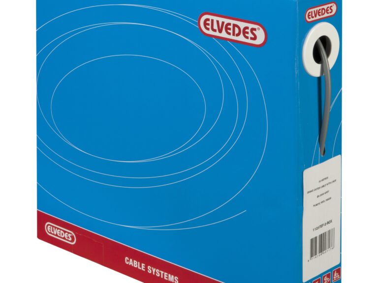 Rem buitenkabel Elvedes met teflon voering ø5,0mm / 30 meter - grijs (30 meter in doos)